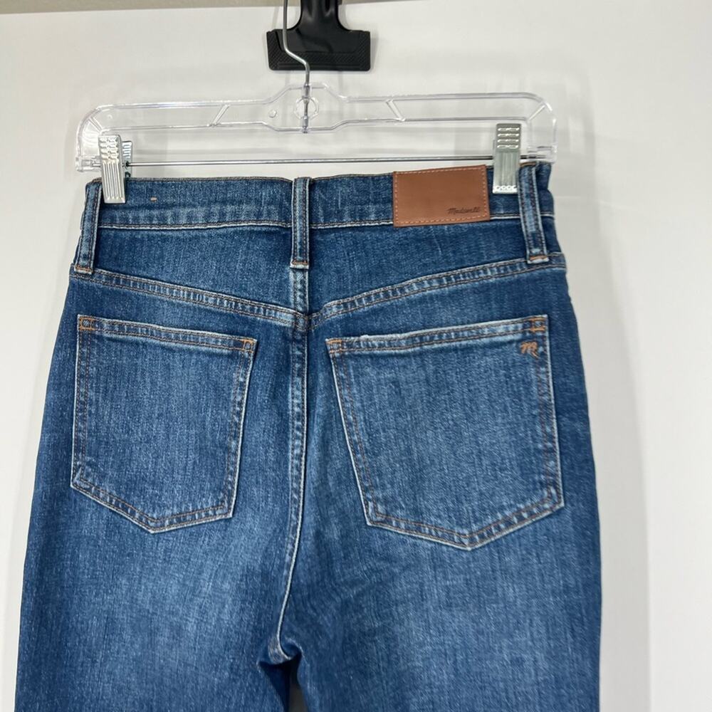 Madewell The Perfect Vintage Crop Jeans Bellbrook Wash Comfort Stretch Edition - Picture 7 of 10